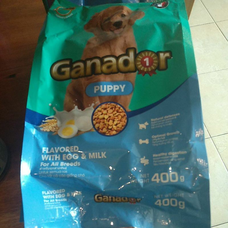 

GANADOR PUPPY rasa telur & susu