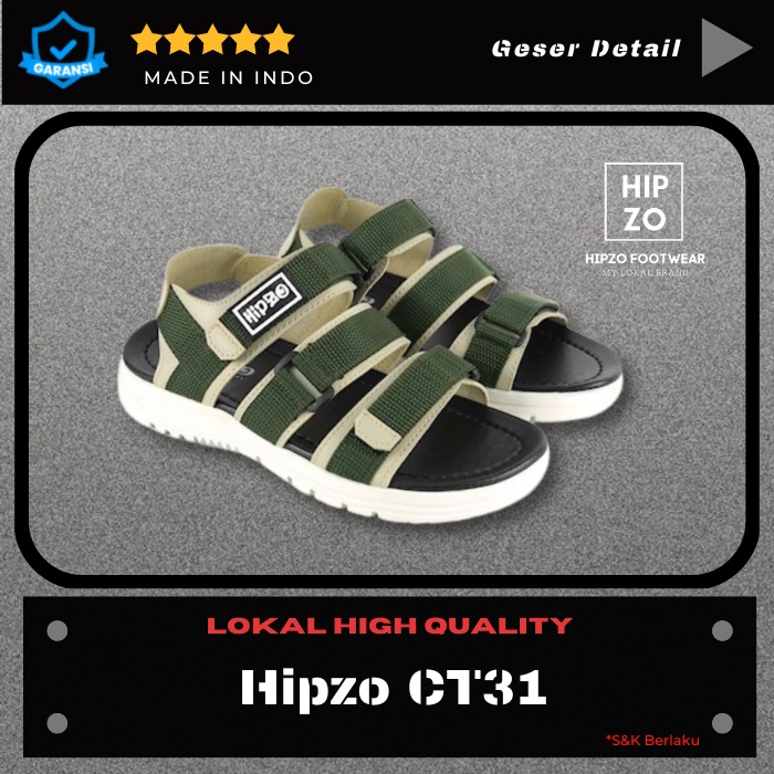 Sandal Gunung Pria Hipzo CT31 Terbaru Original Hipzo