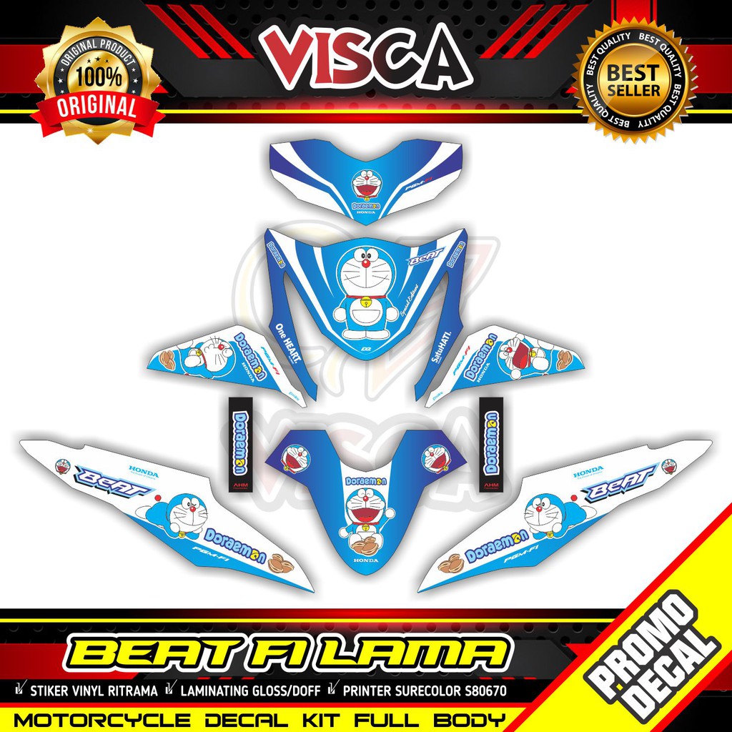 Decal Beat Fi 2013 Decal Beat Fi 2014 Decal Beat Fi 2015 Stiker Beat Fi 2013 2014 2015 Doraemon
