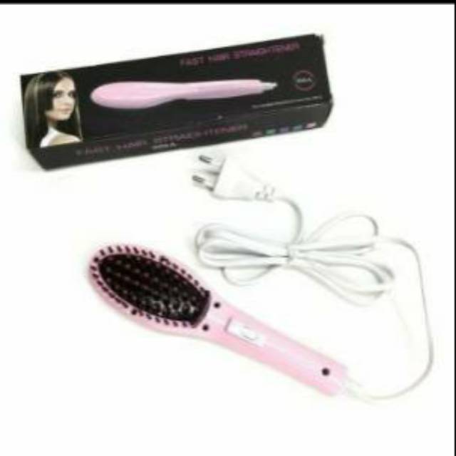 Catok Sisir Rambut Mini HQT 906A / Fast Hair Straightener HQT 906A