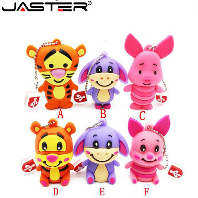 Flash Disk Usb Bentuk Kartun Hewan Harimau Kapasitas 1tb Shopee
