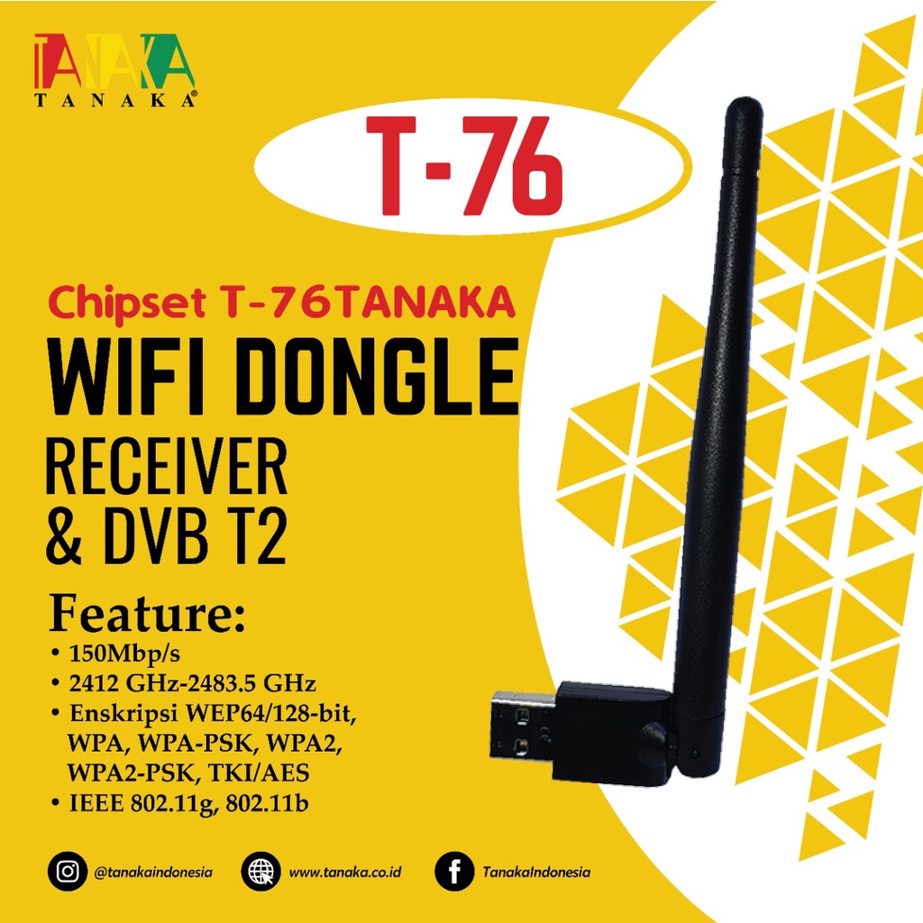 Wifi Dongle USB TANAKA T - 76