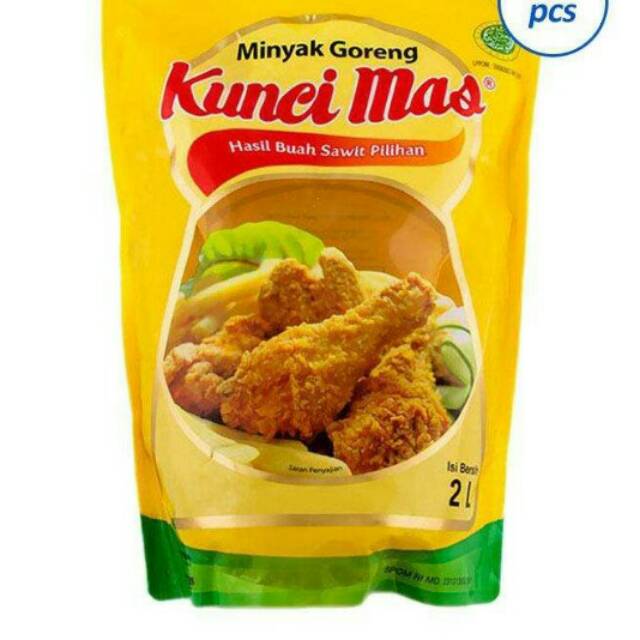 MINYAK GORENG KUNCI MAS 2 LTR