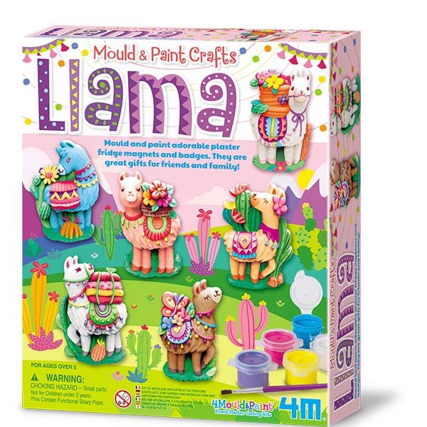 

Mainan Edukasi Bydesign - 4M Mould & Paint / Llama/00-04754