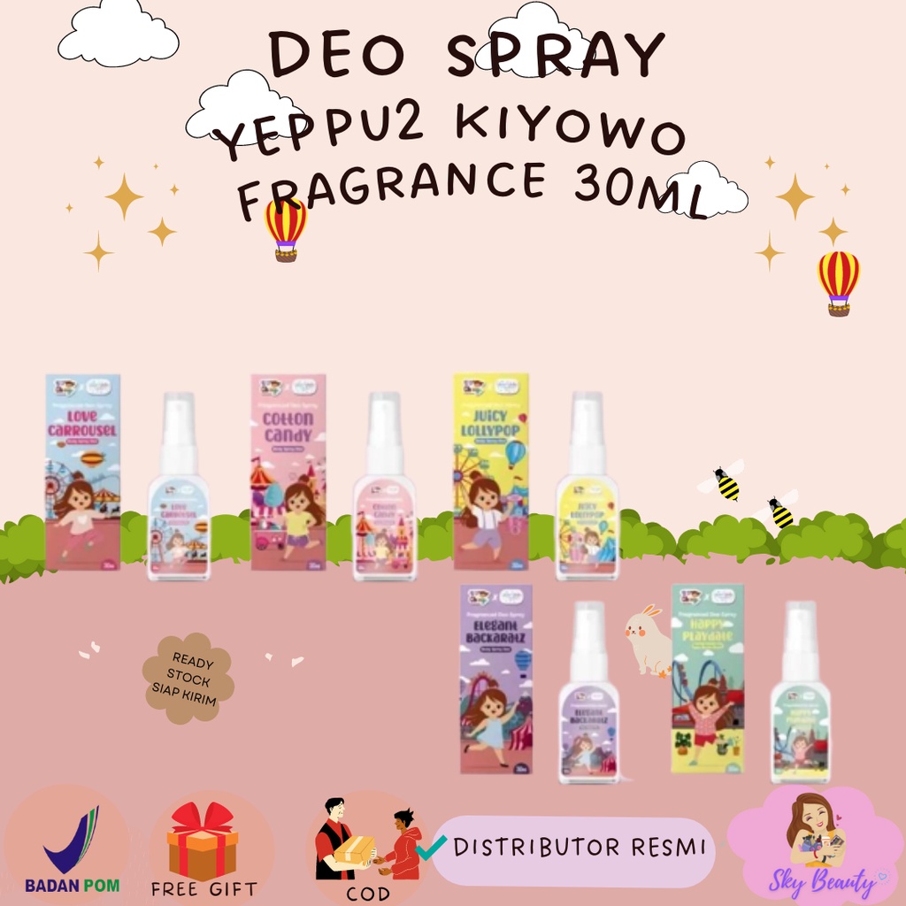 Jual (READY) Deo spray Kiyowo Chingu x yeppu yeppu BPOM SPRAY 30ml Shopee Indonesia