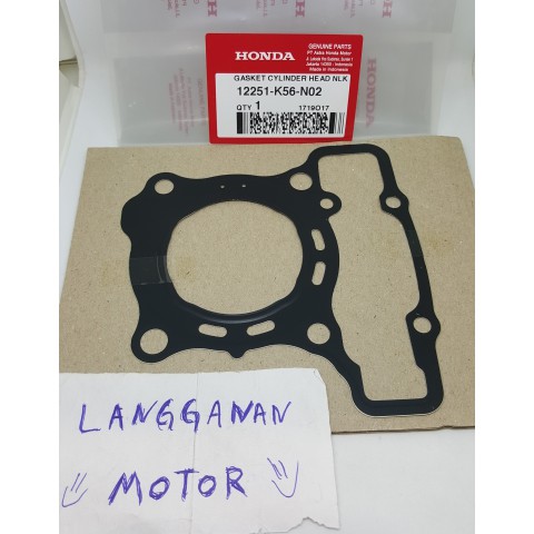 paking gasket blok block head CB 150r LED sonic 150 CBR 150r new Ori 100%