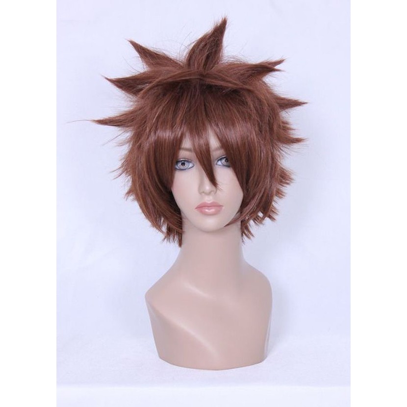 Wig MCoser Brown 35 cm 041A - Hitman Reborn - Tsunayoshi Sawada