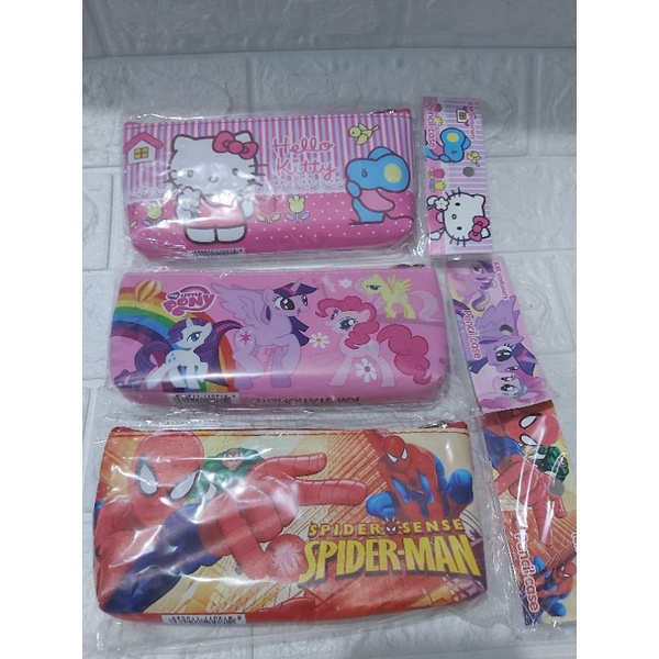 

tempat pensil sleting karakter import