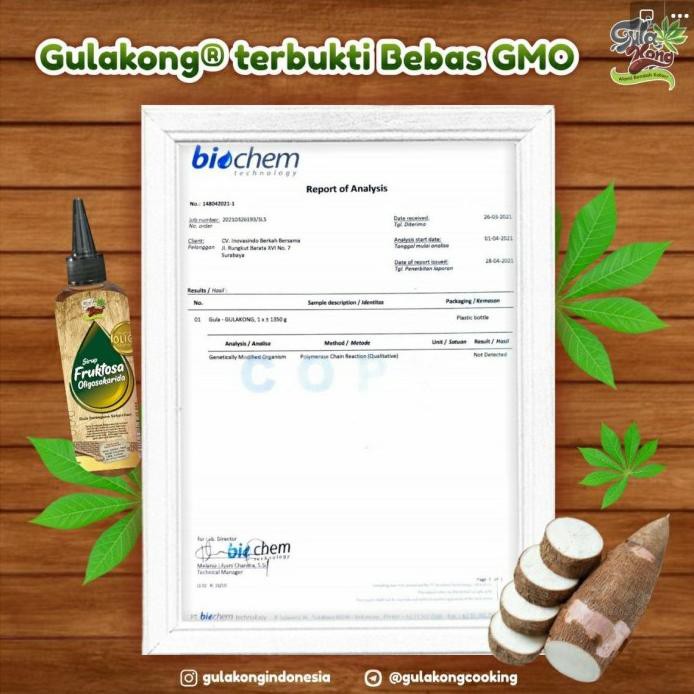 

GULAKONG GULA SINGKONG CAIR 1350GR