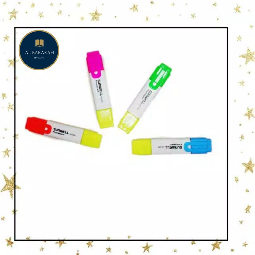 

Stabilo Sunwell 2 Sisi (Sunwell Dual Colour Highlighter) 5 warna