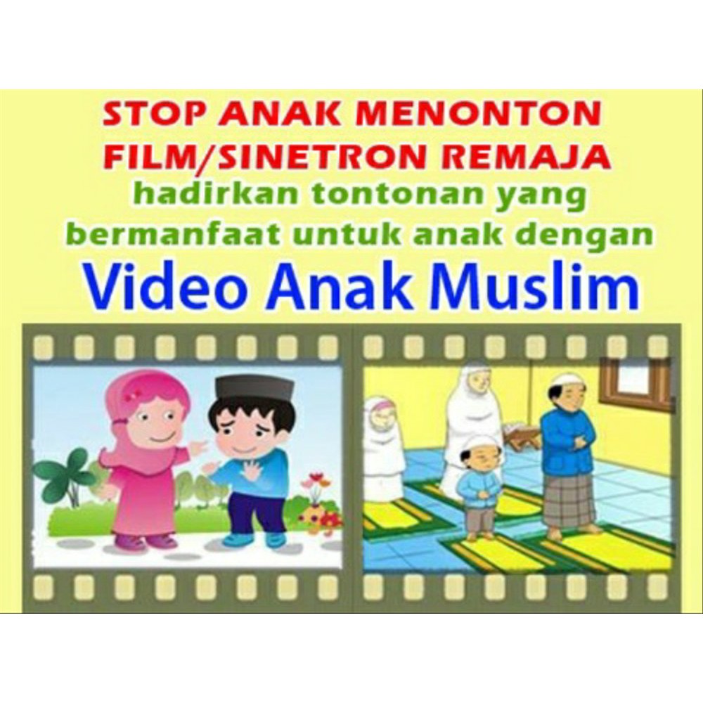 dvd video animasi anak muslim Diskon