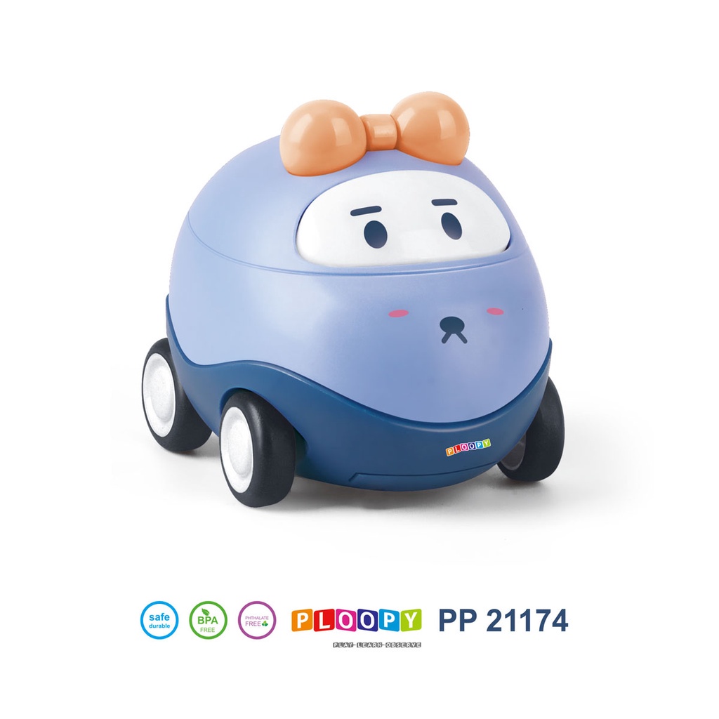 PLOOPY MINI CARTOON CAR 10M+ / PP21173 (MAINAN BABY)