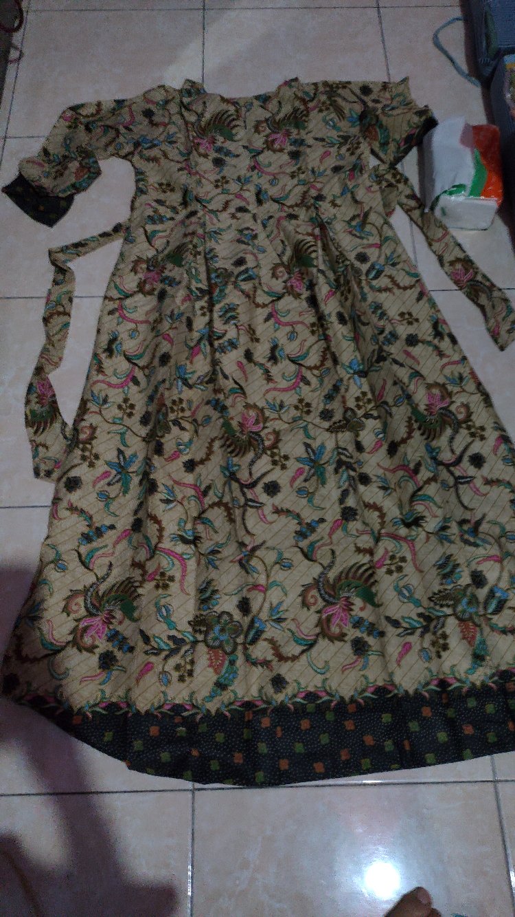 Gamis Batik Manggar, Padi,sekar,cantik,kubis,kipas,daun,kupu,nadine,gendis,kawung,termurah