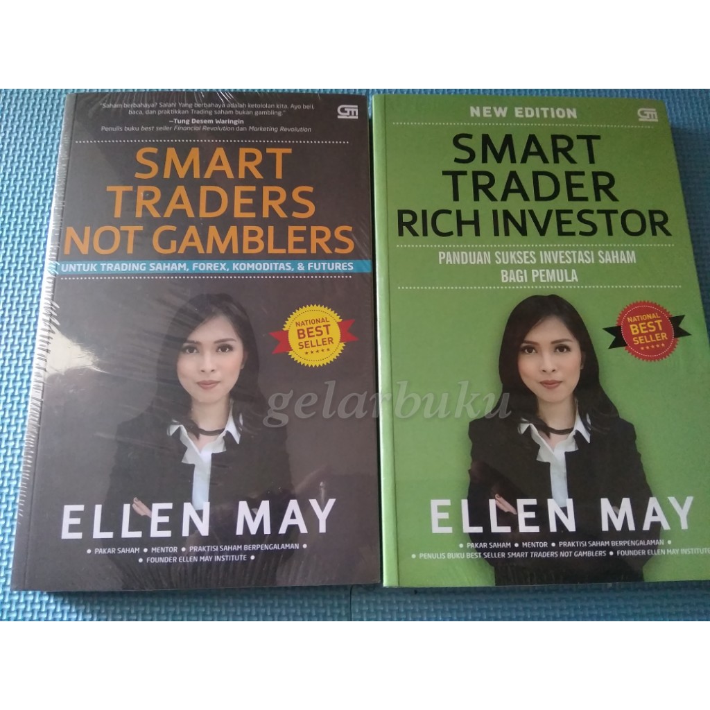 Satu Set Smart Traders Not Gamblers CD & Smart Trader Rich Investor