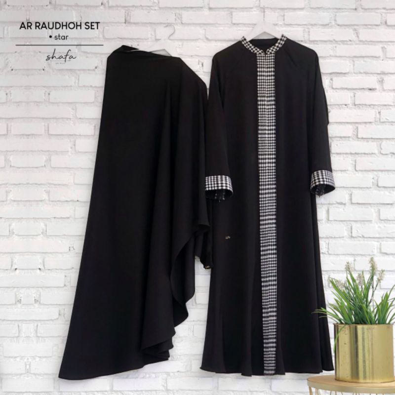 Gamis set Ar Raudhoh Star by Shafa Jilbab
