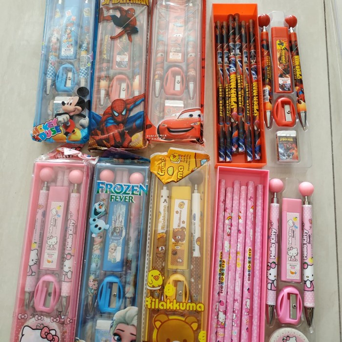 

Gaya Atk Set - Kotak Pensil Set Diskon