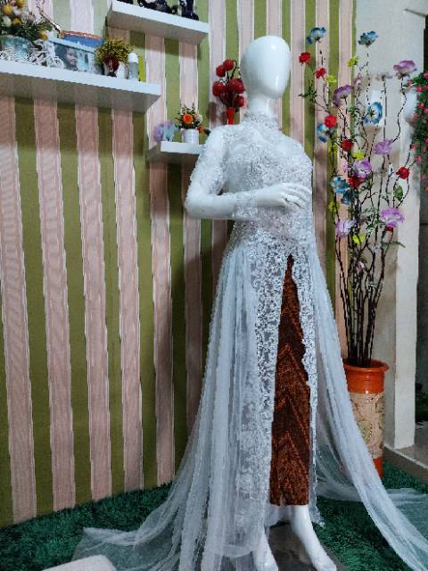 KEBAYA PENGANTIN/ KEBAYA AKAD PUTIH