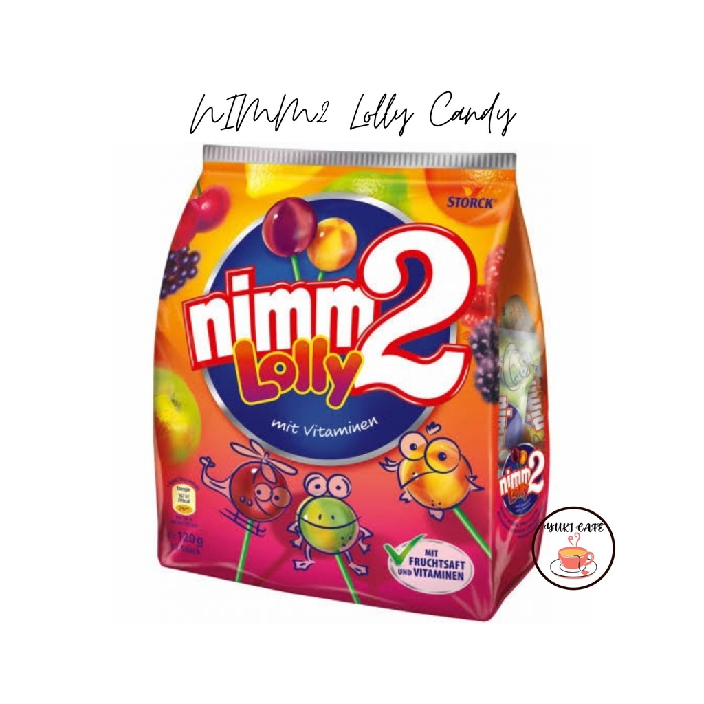 

PERMEN - NIMM2 LOLLY FRUIT VITAMIN CANDY (GERMANY)