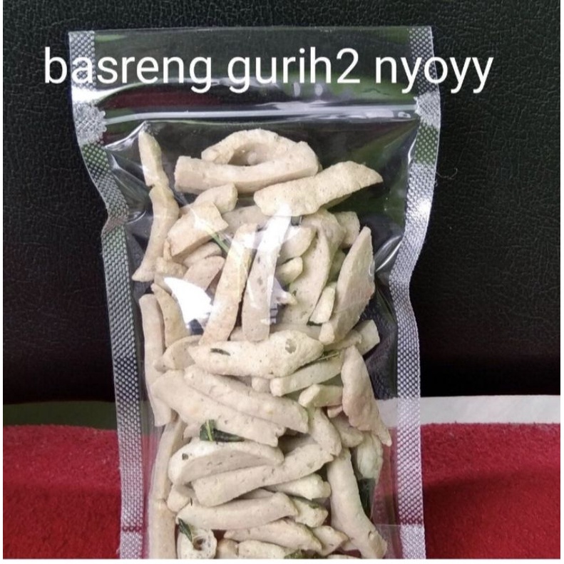 makanan ringan basreng baso goreng basreng stik rasa original daun jeruk isi 100gram-1