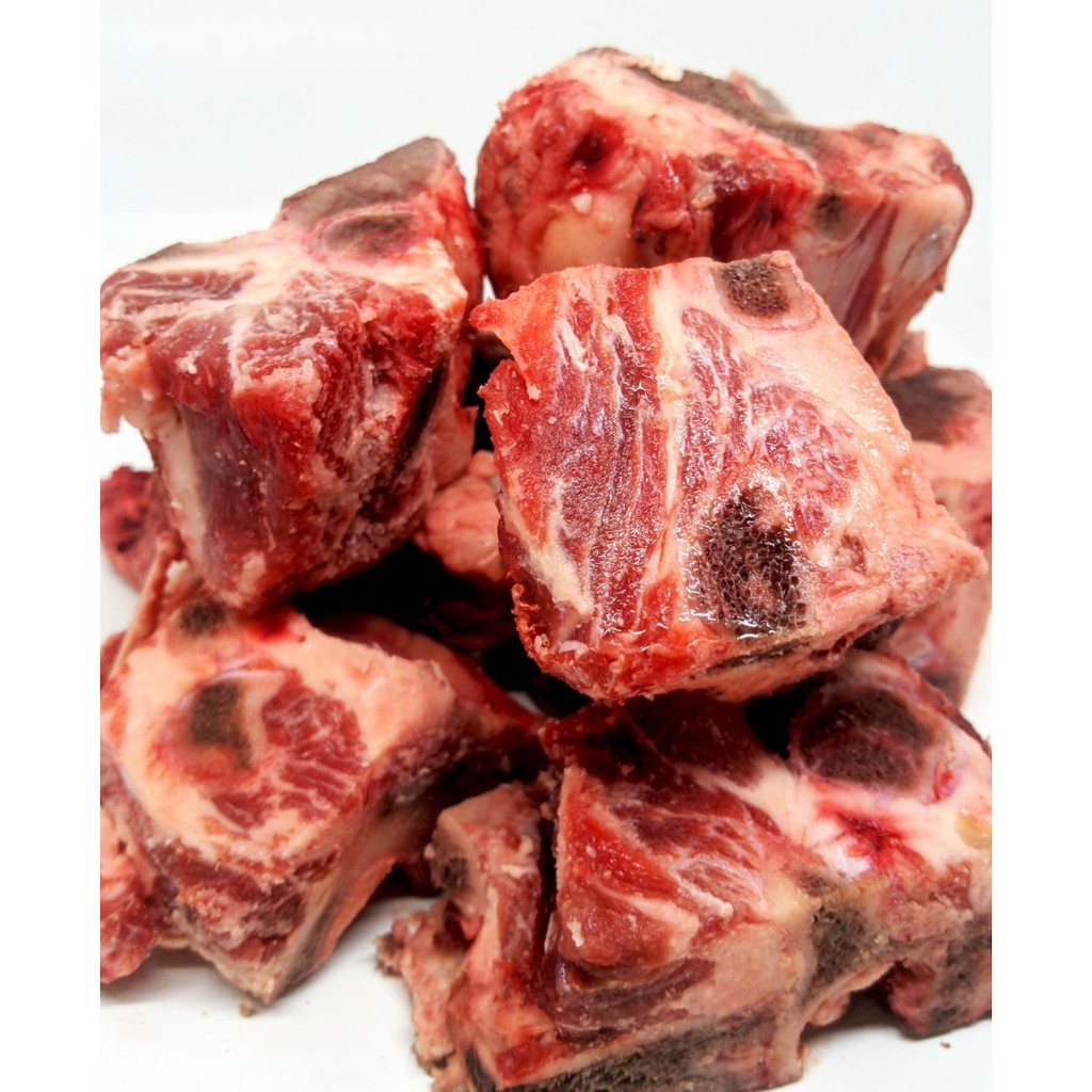 BACK BONE SAPI TULANG PUNGGUNG SAPI BERDAGING 1KG HALAL