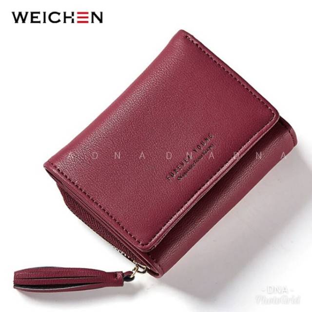 Dompet WE KENN lipat rumbay / DOMPET MINI SLOT KARTU / DOMPET LIPAT WANITA