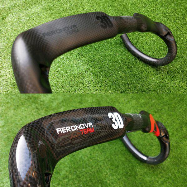 NEW STANG DROPBAR HANDLEBAR CARBON AERONOVA SEPEDA ROADBIKE FIXIE MODEL KEKINIAN