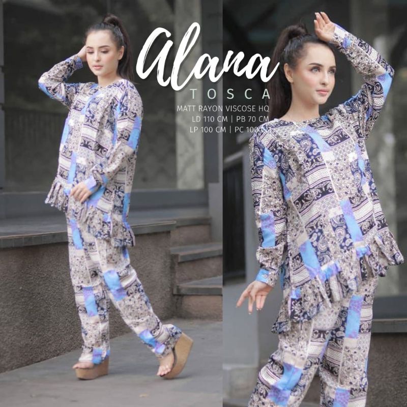 Mav_boutique Piyama One Set Pajamas Rayon Viscose Jumbo Alana