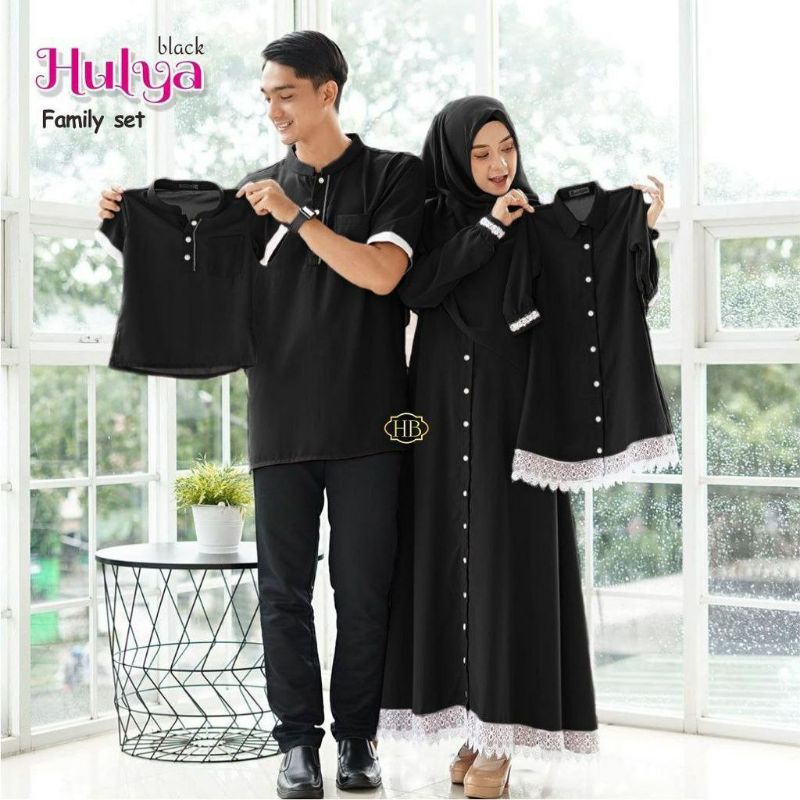 BAJU COUPLE LEBARAN HULYA KEKINIAN TERBARU 2022 SARIMBIT LEBARAN FAMILY SET BAJU COUPLE KELUARGA TER