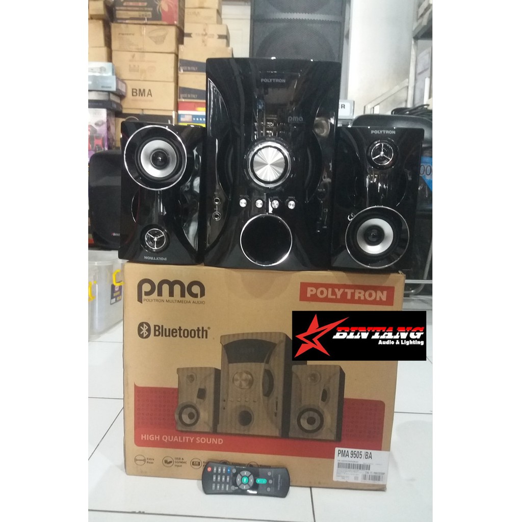 SPEAKER POLYTRON BLUETOOTH PMA 9505