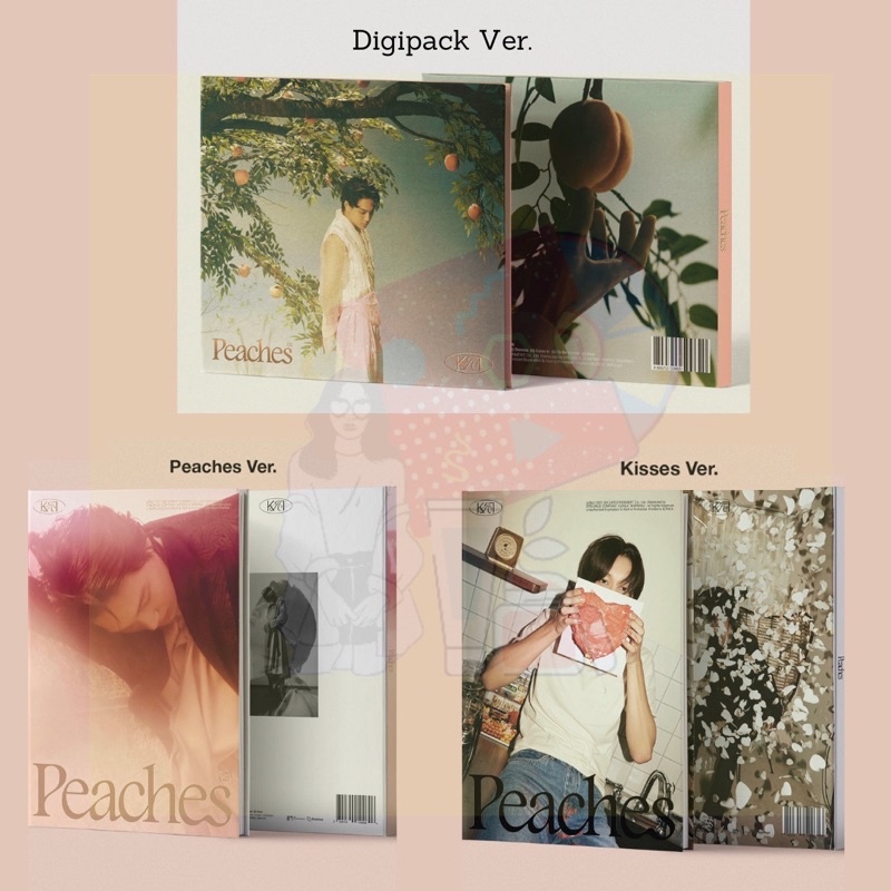 [READY STOCK] KAI - Mini Album Vol.2 [Peaches] + Poster (with Tube)