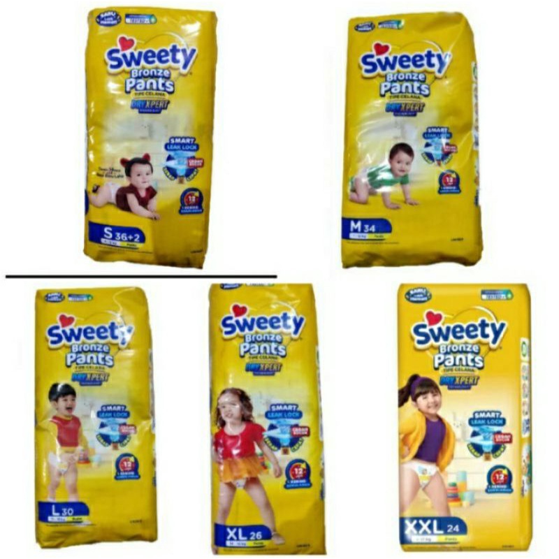 Sweety Bronze Pants XXL24|Pampers