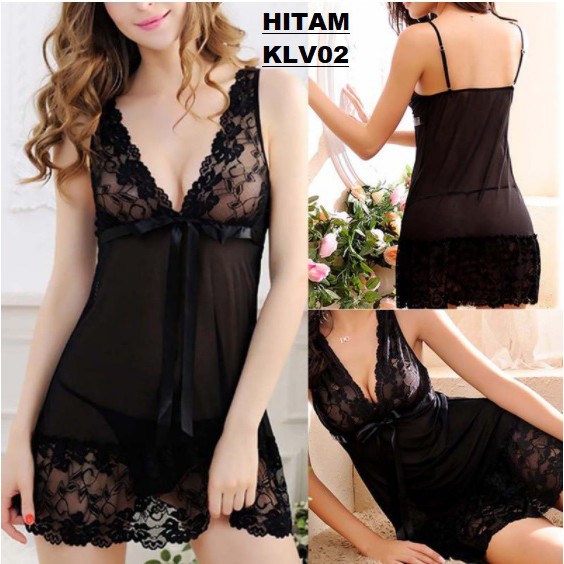 Hot baju tidur lingerie bagus sexy murah