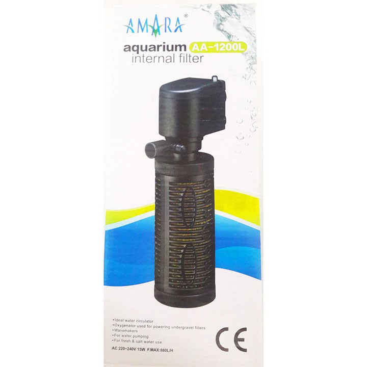 Internal Filter AMARA AA 1200 L / Aquarium - Aquascape