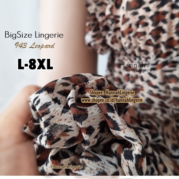 8XL 7XL 6XL 5XL 4XL - M Lingerie JUMBO BigSize Transparan Baju Tidur Seksi Lingering Cantik Ukuran Besar Big Size 943