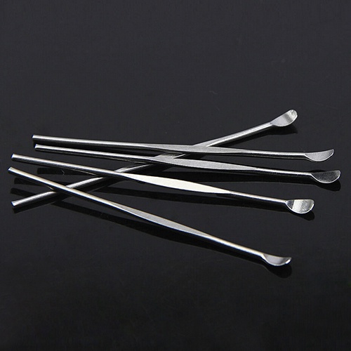 [Jianxin] 5 Pcs Stainless Steel Ear Pick Wax Curette Remover Cleaner Care Tool Earpick