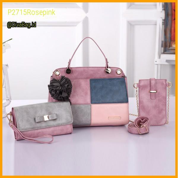 Tas Import Batam Wanita 3in1  | Premium Quality | P2715