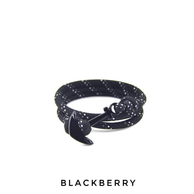 Gelang jangkar Black volka