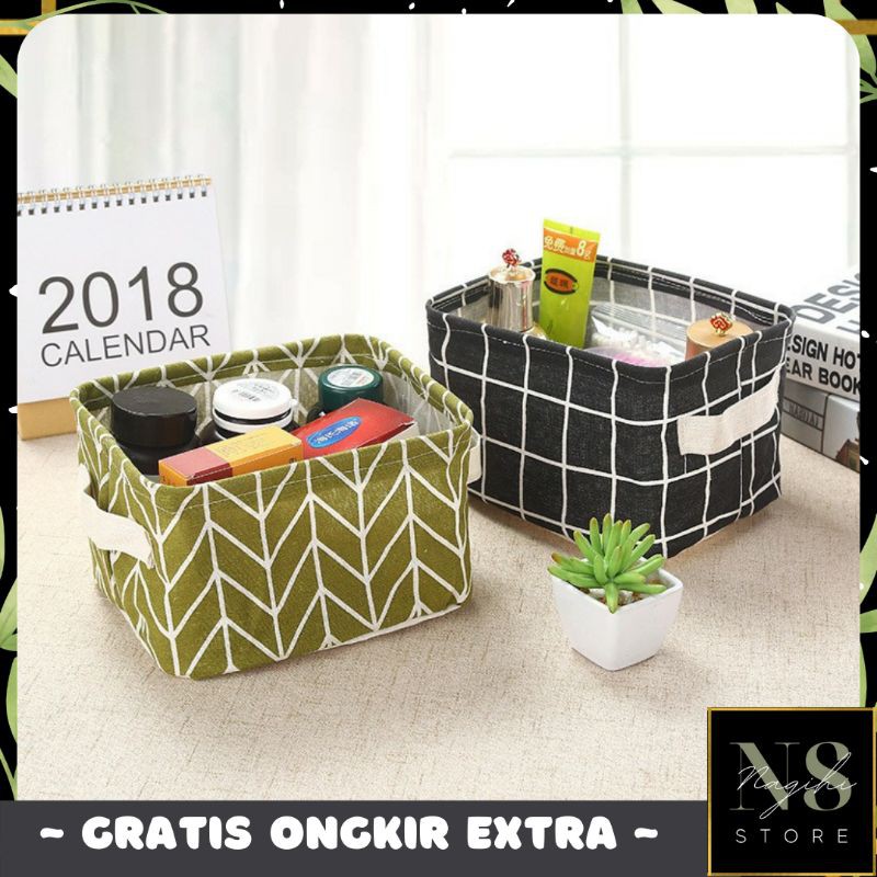 ✨NAGIHI✨ Kotak Penyimpanan Mini Serbaguna Box Storage Mini Multifungsi Basket / Rak Organizer