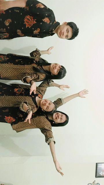 Maura Couple - Sania Ruffle Batik Couple Ori Ndoro Jowi Dnt Garansi Termurah