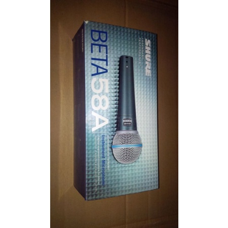 mic SHURE BETA 58 kualitas baik bahan diral