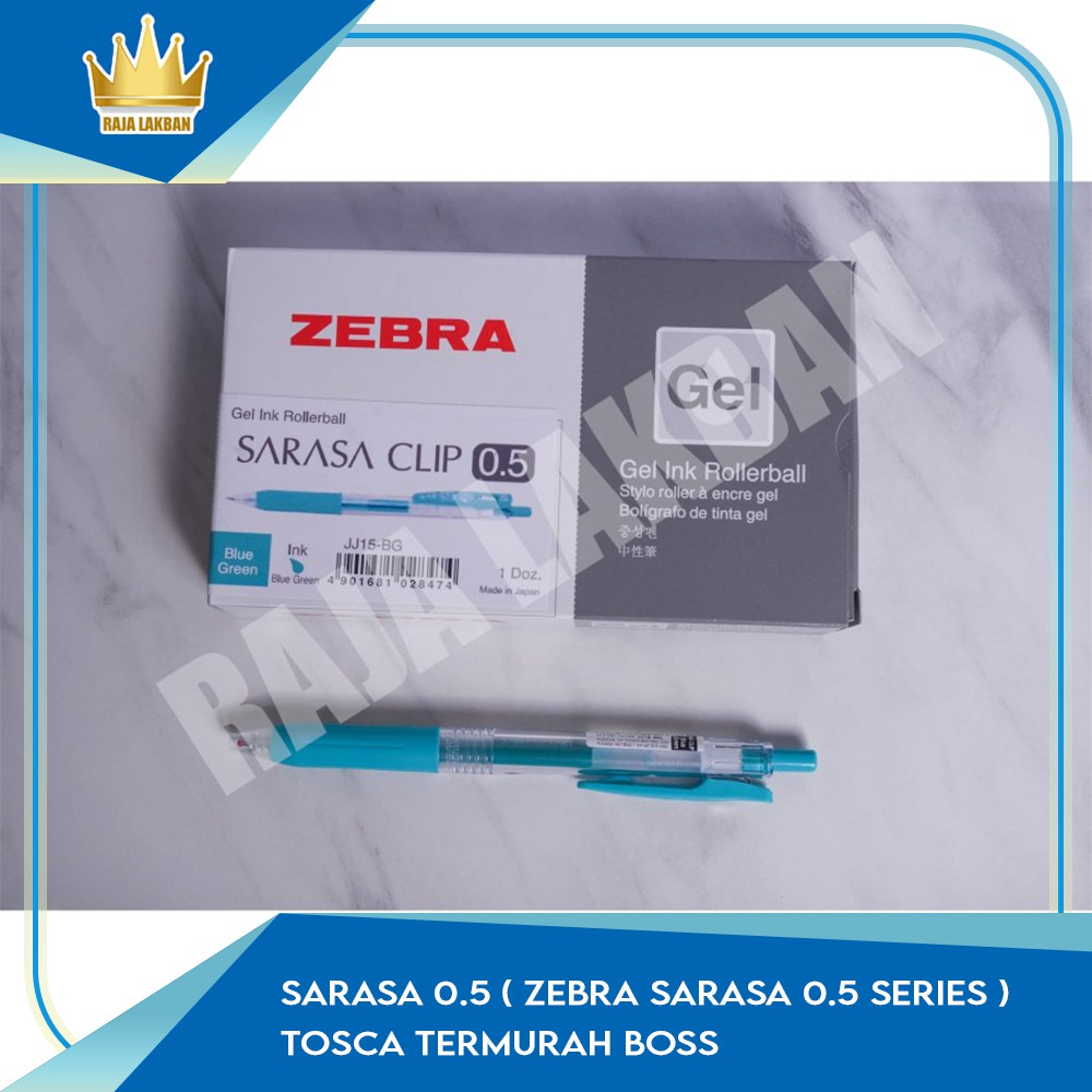 

Pulpen Sarasa 0.5 Blue Green Termurah Boss