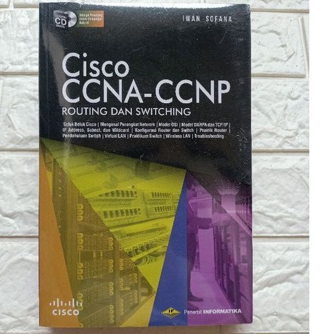 Original - Cisco CCNA-CCNP Routing dan Switching + CD, Iwan Sofana