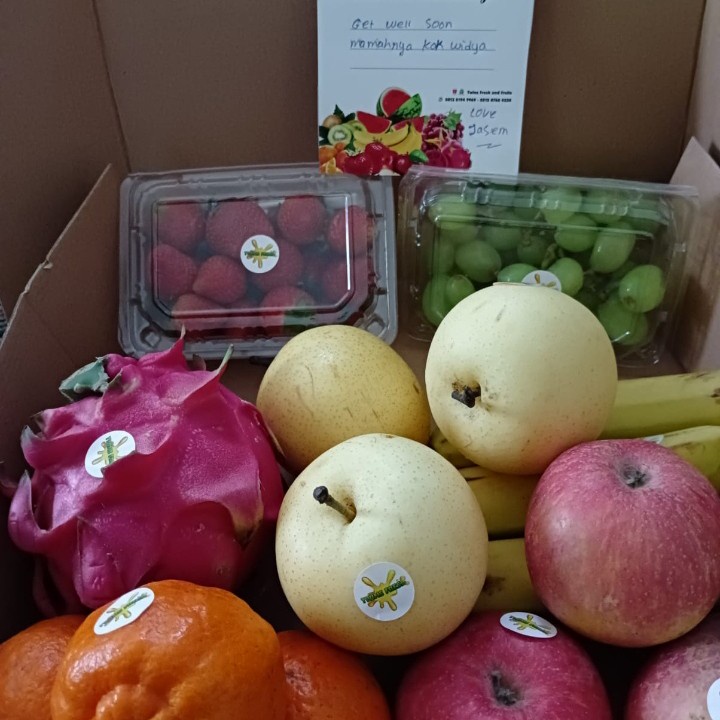 

Buah-buahan Fresh - Paket 2 Hampers Buah - Sehat Segar - Twins Fresh