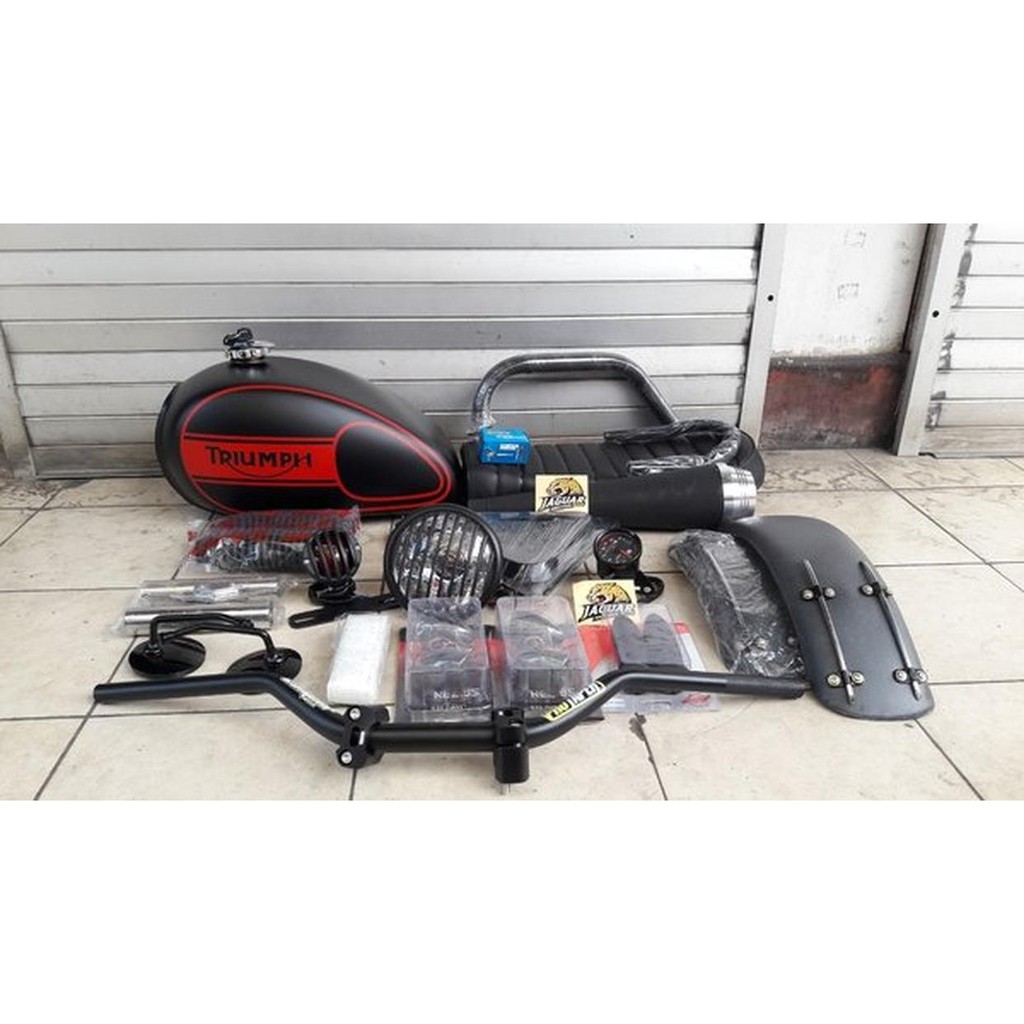 Paket Body Japstyle Scorpio Byson CB 150 Basik Monosok sparepart