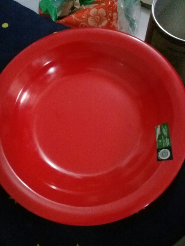 Piring Melamin Golden Flying Fish 0901