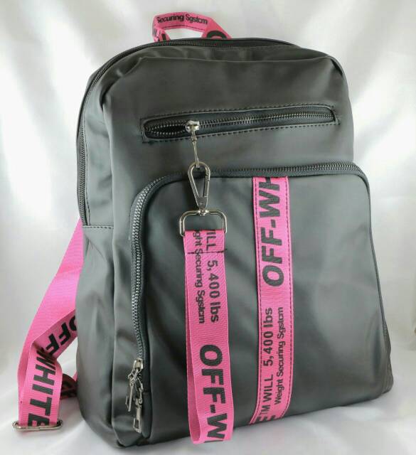 Tas ransel wanita import - backpack nylon fashion korean style murah