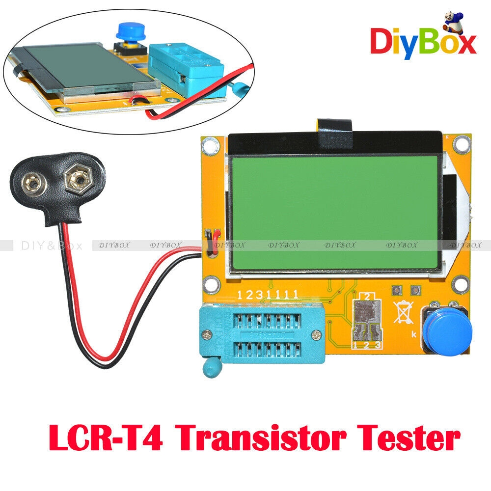 LCR-T4 Esr Meter Transistor Tester Diode Triode Kapasitansi Scr Induktansi M328 Untuk Alat Elektronik