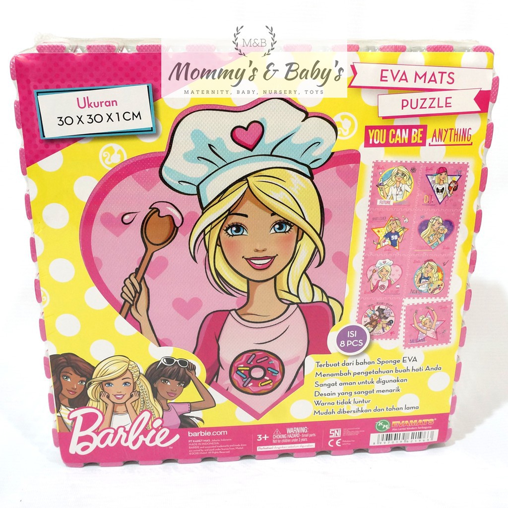 Puzzle Evamats motif Barbie