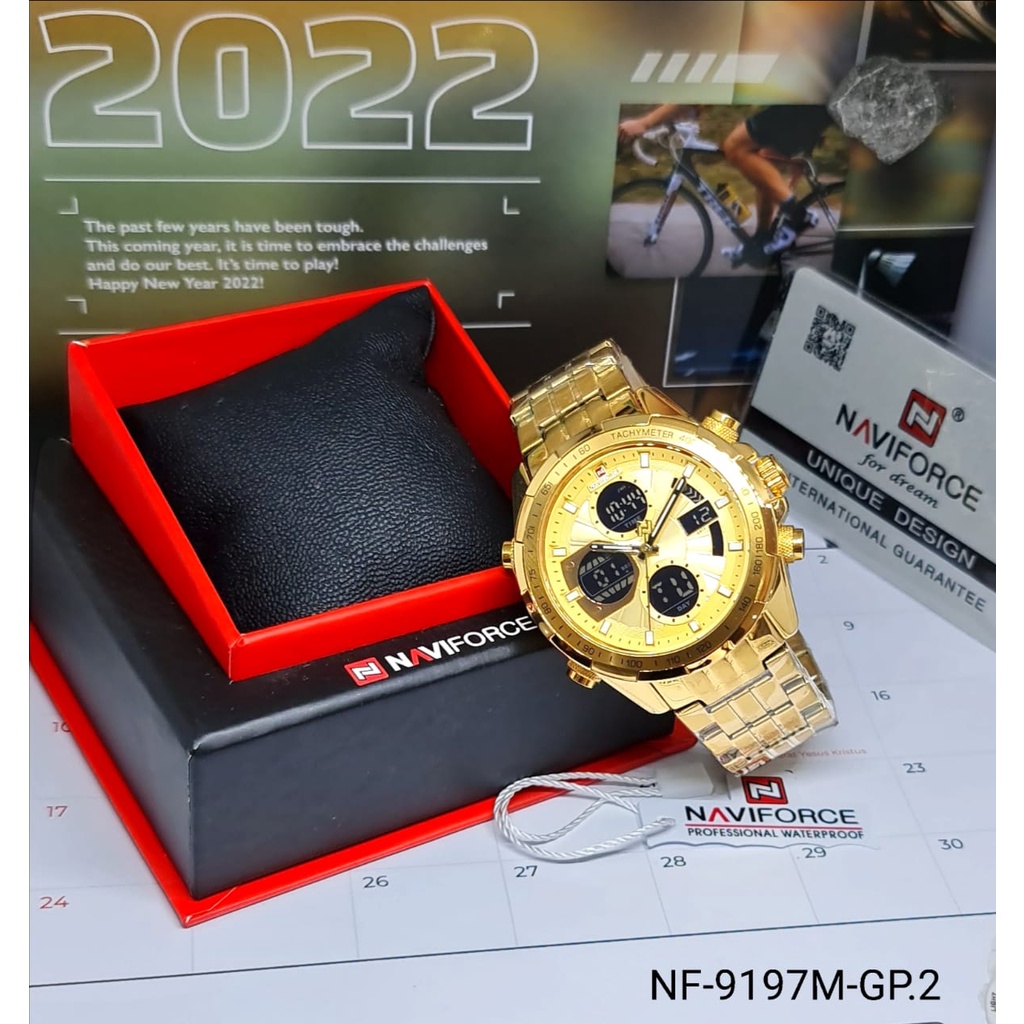 Jam Tangan Pria Naviforce NF-9197 Original Murah