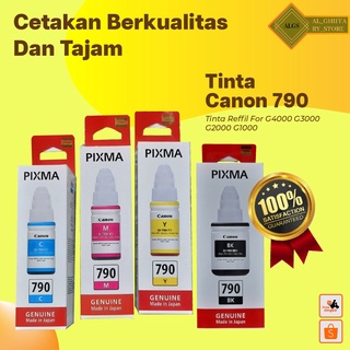 Tinta Printer Canon GI 790 Refill For G4000 G3000 G2000 G1000 Termurah Kualitas Premium